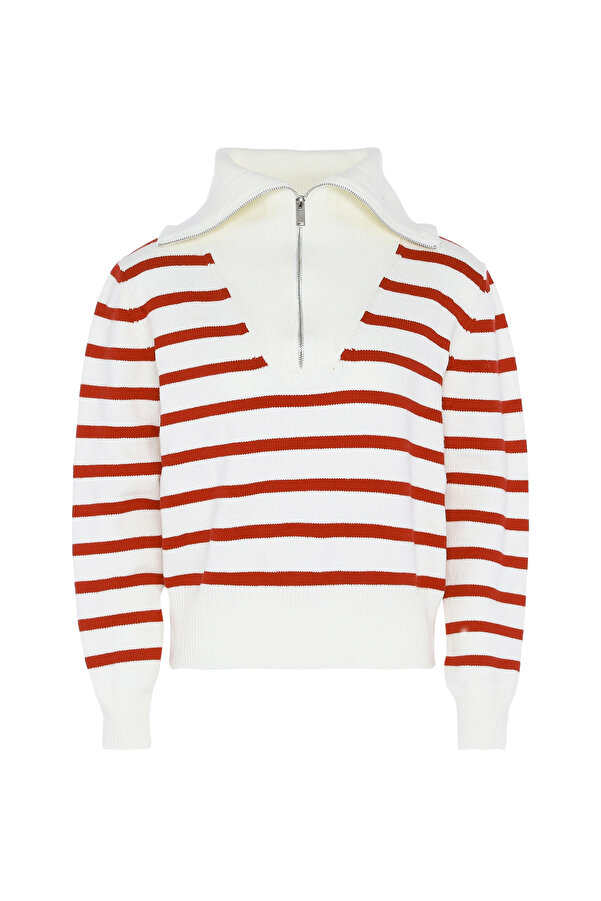 Dreimaster-Pullover mit Streifen 1