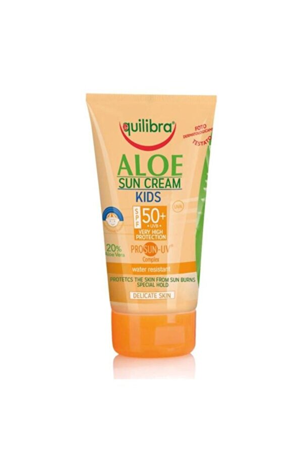 Equilibra Aloe Çocuklar Için Güneş Kremi Spf 50+