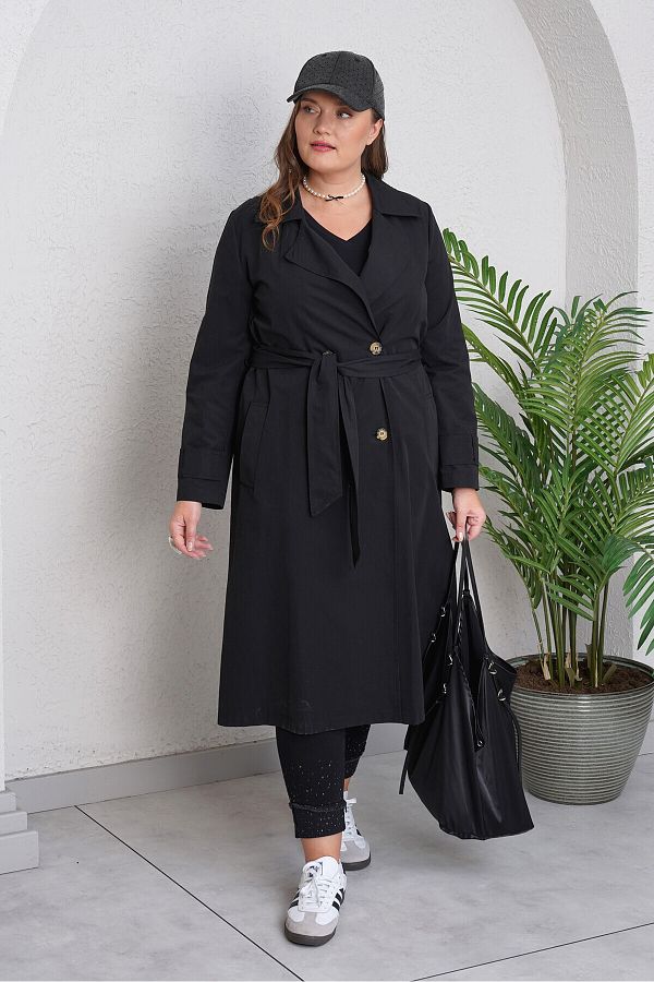 Büyük Moda-TRENCH JACHETA DE BUMBAC 1