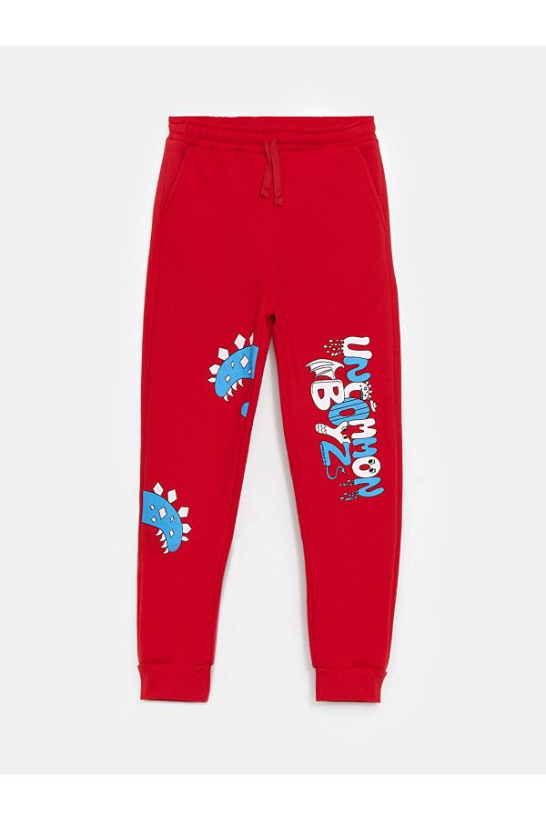 LC Waikiki-Lcw Boy's Jogger Sweatpants with Elastic Waist 1