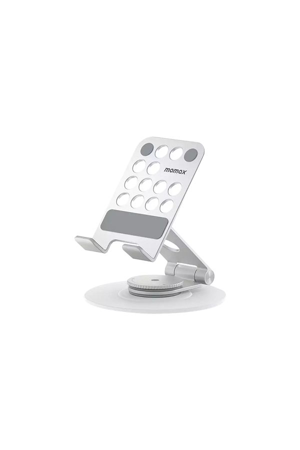 Momax-Fold Stand Mila Rotatable Phone Stand - Silver 1