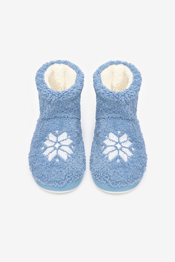Penti-Snowflake Blue Home Stiefel 1