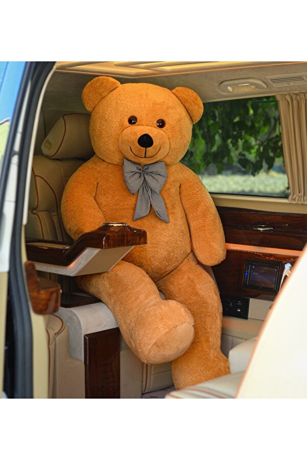 Özgüner Oyuncak Dev Büyük Peluş Ayıcık 170140 Hediyelik Ayı (%100 YERLİ) Kahverengi