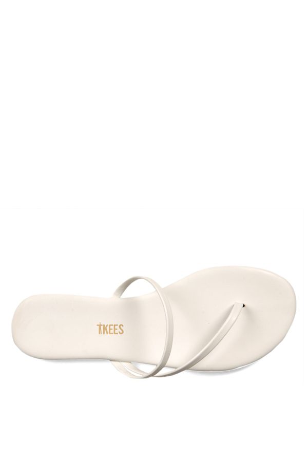 Tkees white flip flops top