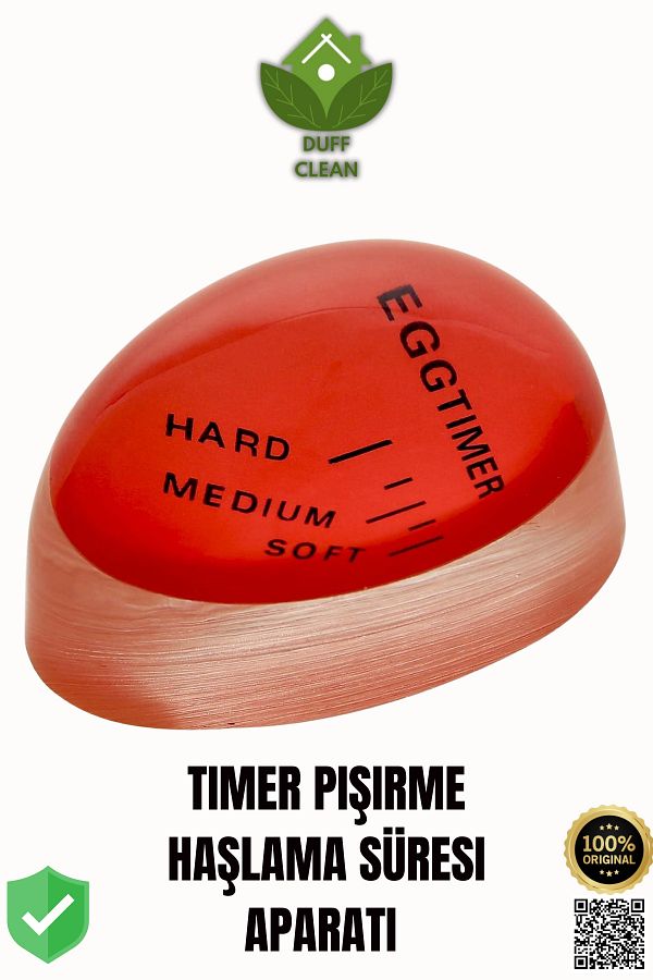 DUFF CLEAN-Stunt Egg Timer Egg Timer Cooking Boiling Time Apparatus Time Setting Indicator 1