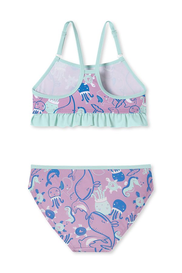 Schiesser-Büstiyer-Bikini Aqua Çocuk Kız 1