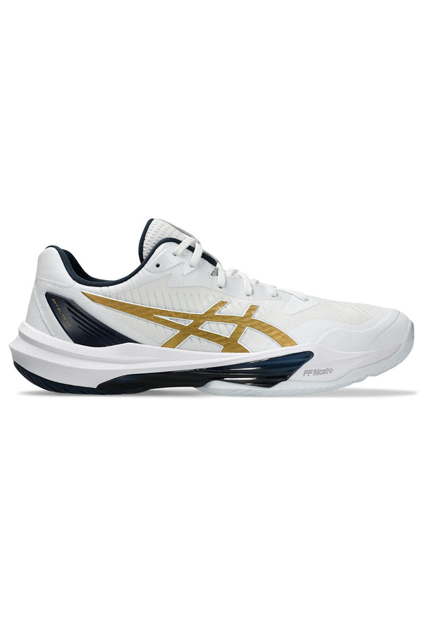 Asics-Sky Elite Ff 3 Men's White Volleyball Shoes 1051A080-101 1