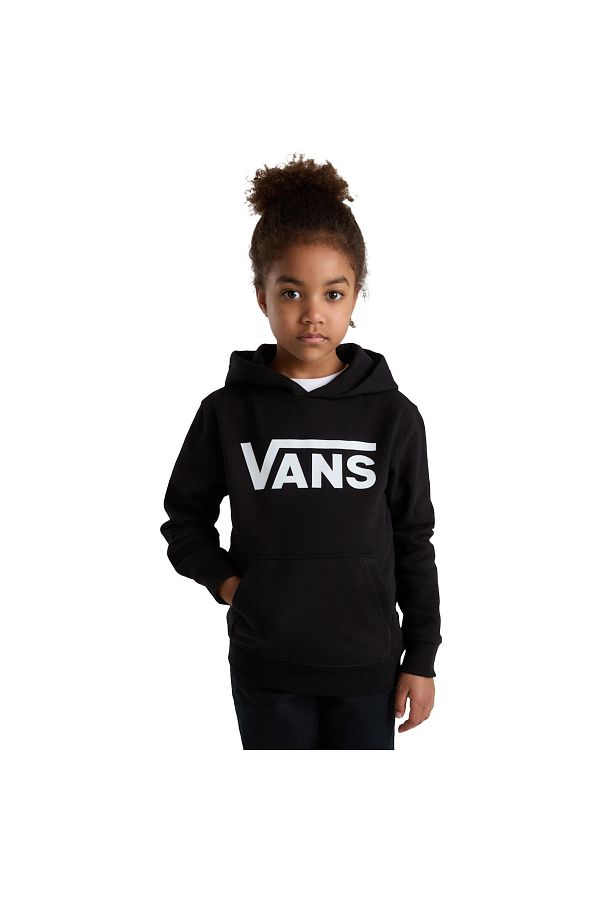 Vans-Klasická černá dětská mikina Vans s kapucí - Hood Vans 1