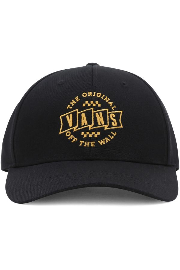 Vans-Cap Vans Flag Check Structured Jockey, Μαύρο, Unisex 1