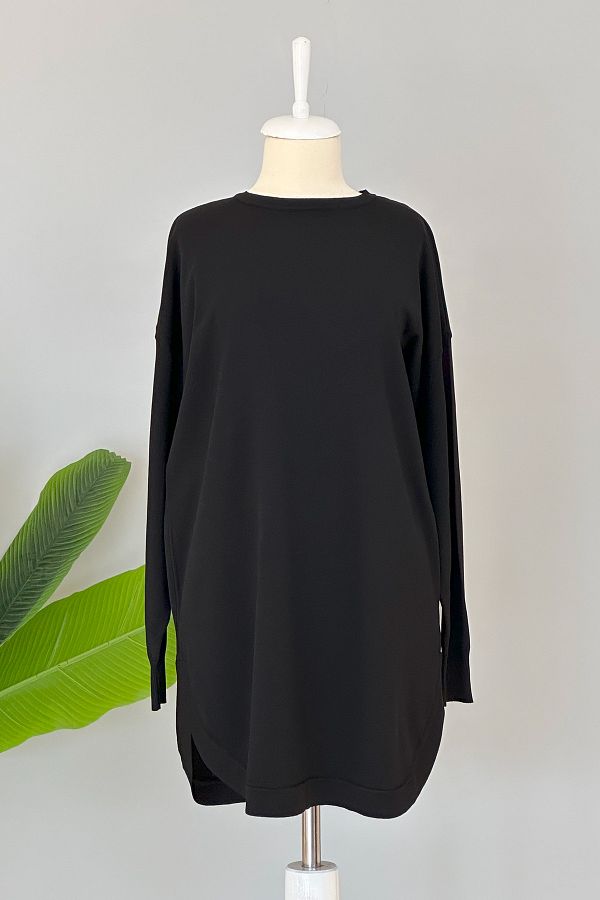 REMSA-Tunica decupata ovala mercerizata Nuss 1200 Neagra 1