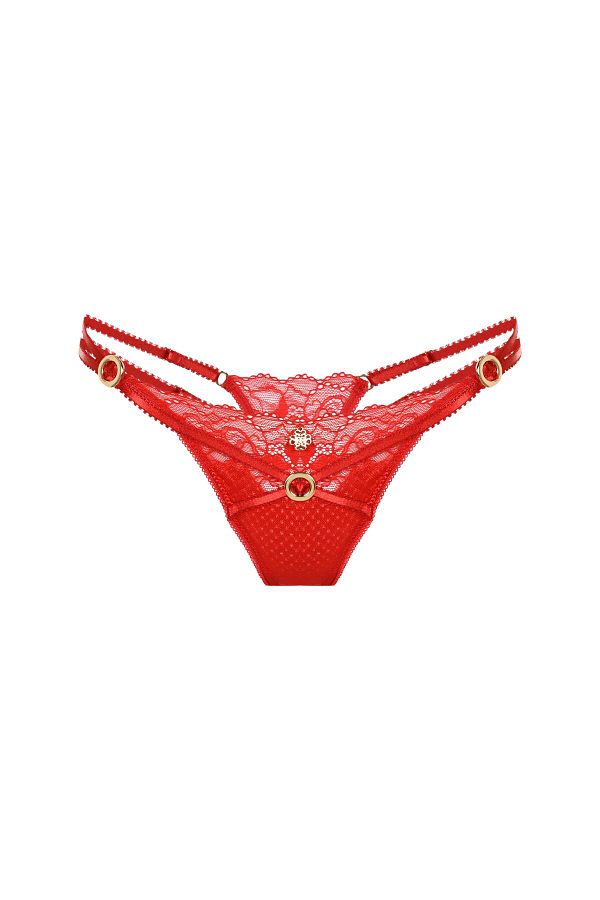 Feu De Elu-Eclatant Red Lace String 1