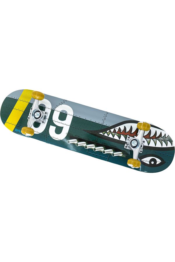Others-Skateboard Street Surfing - 31 Shark Fire Unisex Street Skate, πολύχρωμο 1
