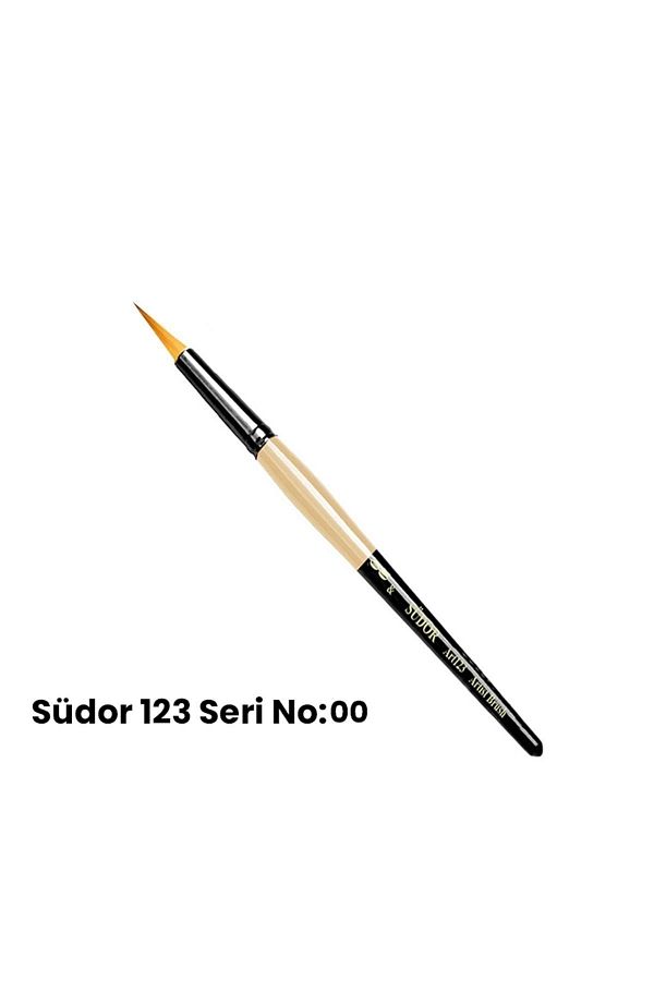 Südor-123 Series Synthetic Round Tip Brush No 2/0 1