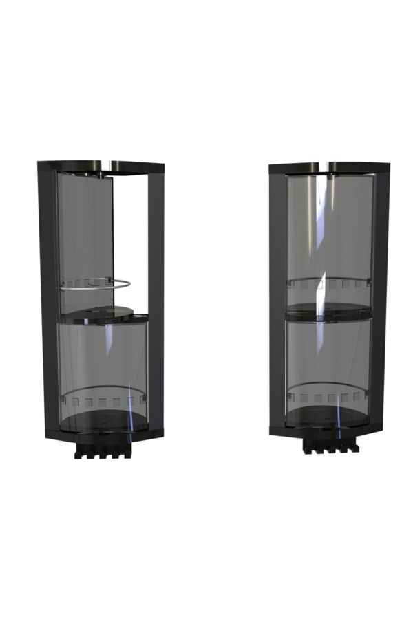 Prima Nova-Durable and Elegant Design Rotating Bathroom Corner Caddy 1