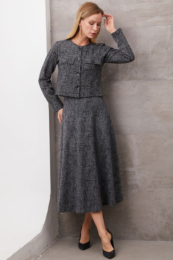 DPARİS-Front Buttoned Double Set 1