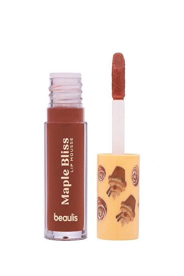 beaulis-Cinnamon Crush Maple Bliss - Matte Lipstick Velvety Lip Mousse 1