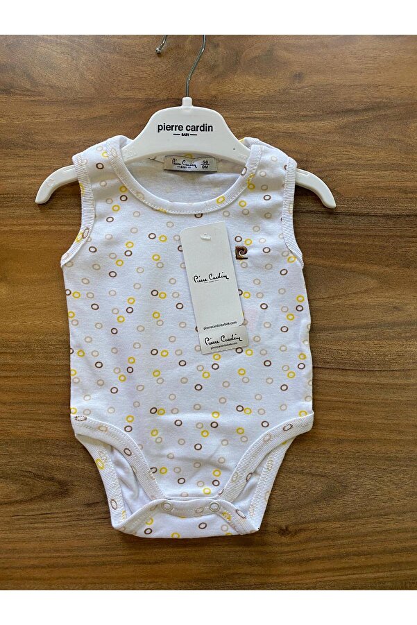 Pierre Cardin Kolsuz Desenli Çıtçıtlı Bebek Body