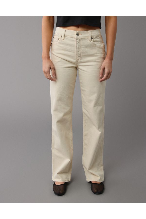 AMERICAN EAGLE-AE Stretch High-Waisted Stovepipe Jean 1