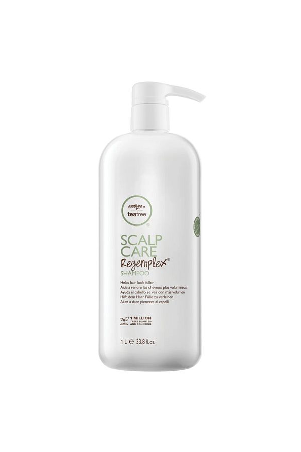 Paul Mitchell-Tea Tree Scalp Care Regeniplex Plumping Shampoo for Thin String Hair 1000ml 1