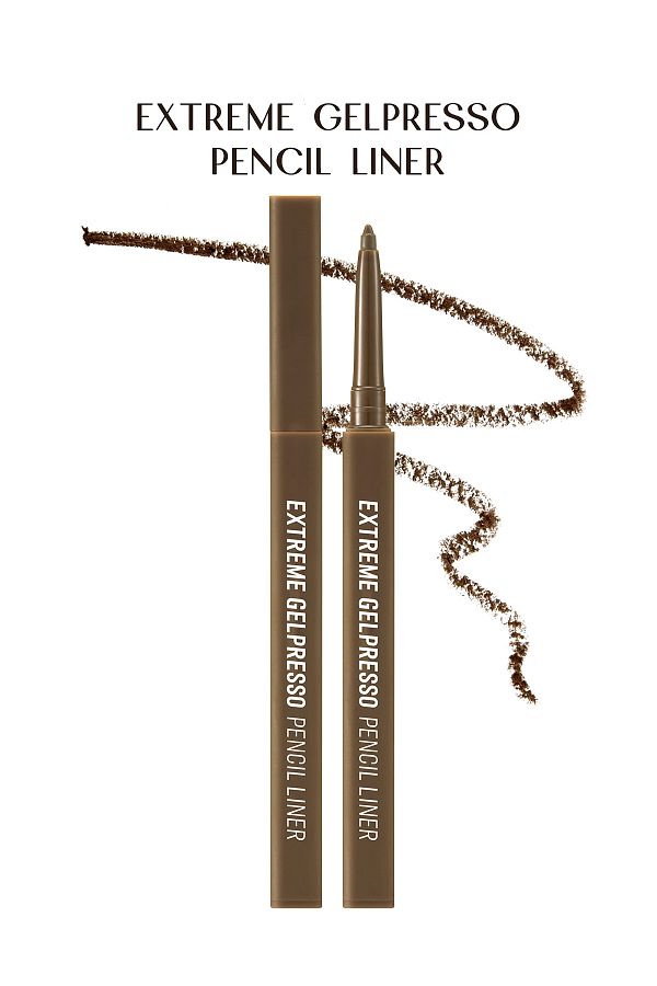 CLIO-Waterproof, Everyday Permanent Pencil Eyeliner Clio Extreme Gelpresso Pencil Liner (05 Mute Brown) 1