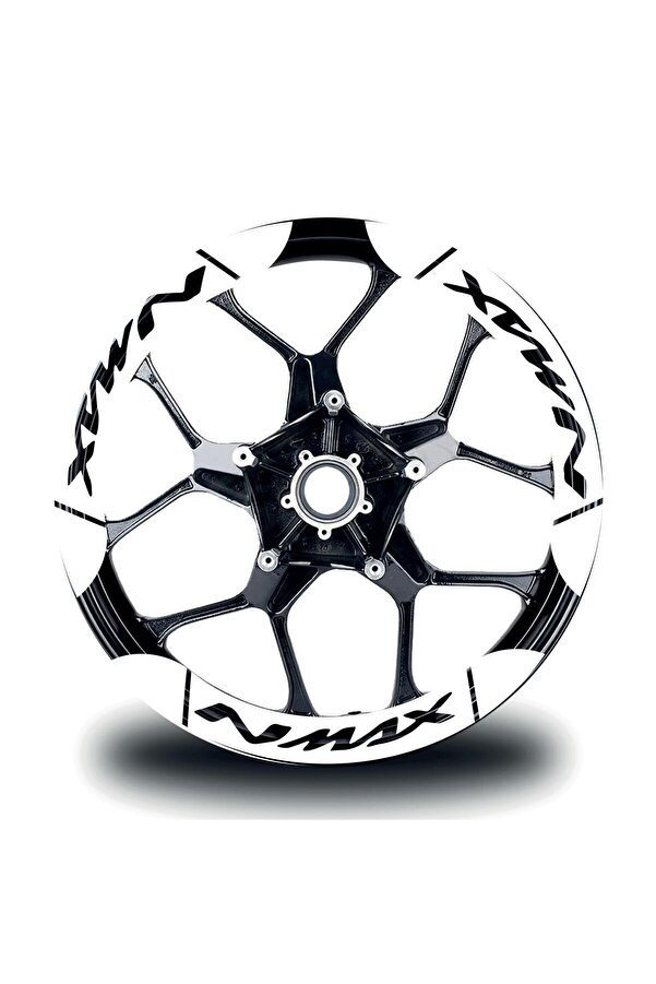 begenirsenal Yamaha Nmax White Inner and Outer Rim Sticker Sticker ...