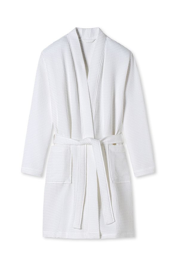 Schiesser-Bademantel Elegant Kimono Bade-mantel Sauna Morgen-mantel Lounge 1