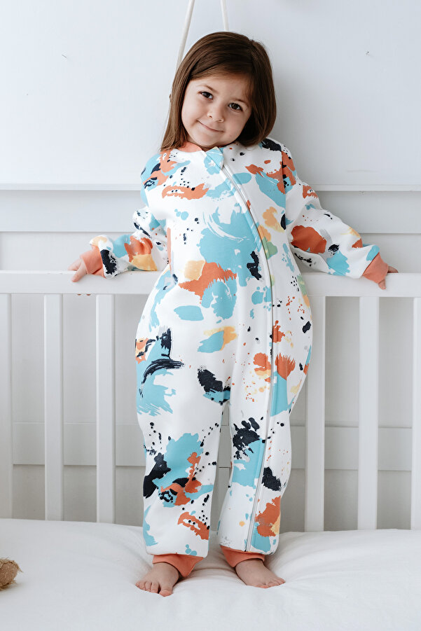 Lilabio Kız Erkek Çocuk 1.5-2 Tog Desenli Uyku Tulumu