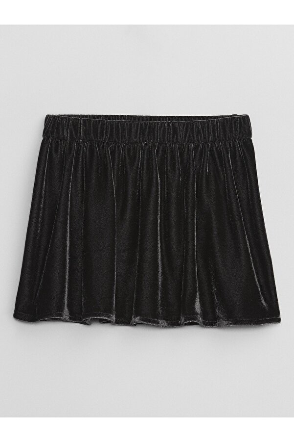 GAP Kız Bebek Siyah Kadife Pileli Etek