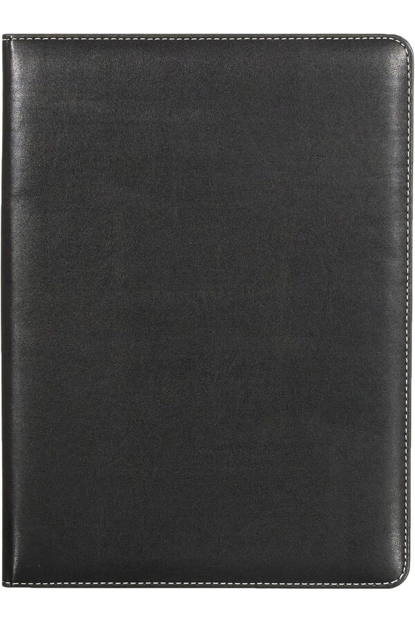 CALRADİA-501-1 Black A4 Faux Leather Secretary Note Holder and Table 1