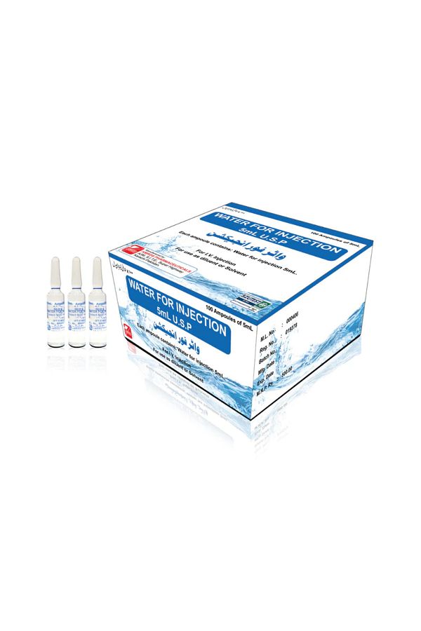GENERAL-Water For Injection 5 Ml 100S 1