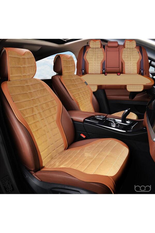 Bod Taytüyü Derili Oto Koltuk Koruyucu Kılıf Gediz Serisi Ön Arka Set