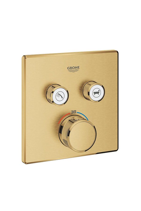 Grohe-Smartcontrol Double Valve Flow Control, Built-In Thermostatic Shower Faucet - 29124Gn0 1
