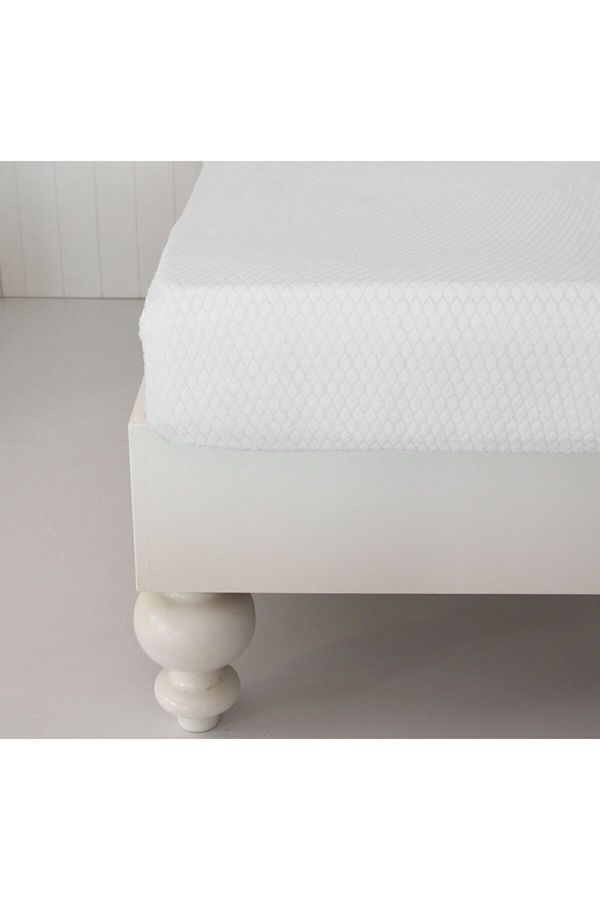 Lucy and Home-Elastic Towel Sheet Diamond Patterned 1