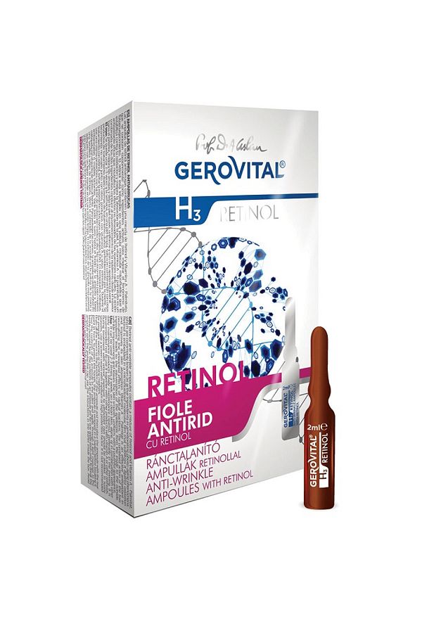 GEROVITAL-H3 RETINOL FIOLE ANTIRID CU RETINOL 10X2ml 1