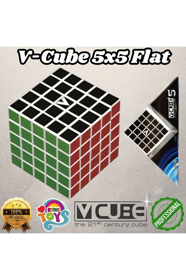 Doğan Oyuncak Dünyası-V-Cube 5X5 Flat Cube - Intellect Cube - Intelligence Cube - Original Cube 1
