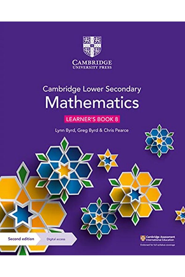 Cambridge-كتاب الرياضيات للمرحلة الإعدادية للصف الثامن مع إمكانية الوصول الرقمي لمدة عام واحد 1