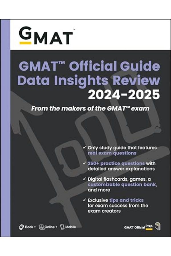 John Wiley & Sons Inc-Gmat Official Guide Data Insights Review 20242025 Book Online Question Bank 1
