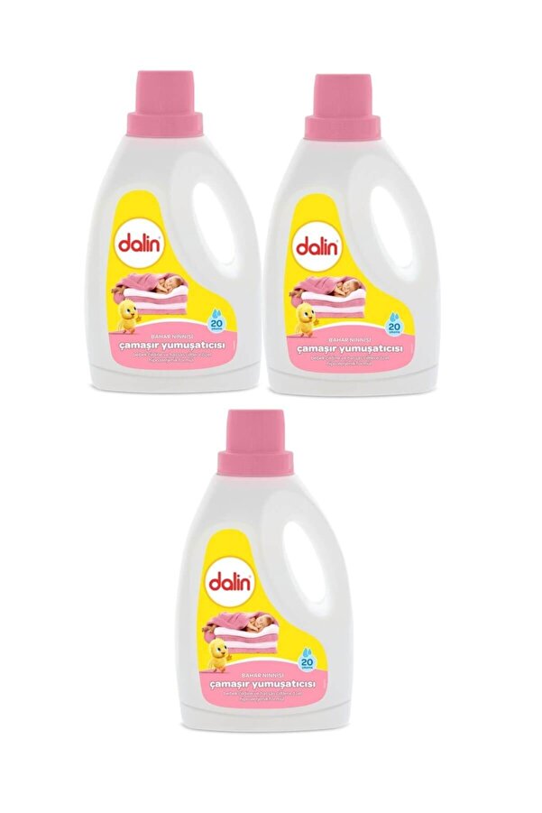 Dalin ÇAMAŞIR YUMUŞATICI BAHAR NİNNİSİ 1500ML 3 ADET
