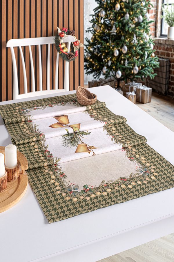 Marielouhome-Greenwood Premium Waterproof New Year Runner - 45X160 1