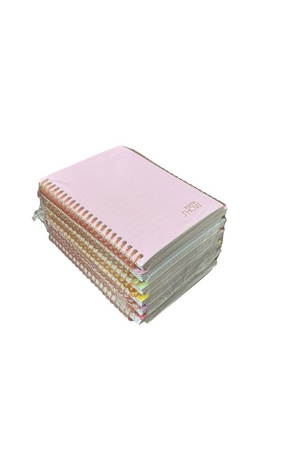 KESKİN COLOR-Pastel Show A6 - Lined 10.5X14.5 cm Notepad, 80 Sheets Pp Cover, 12 Pack 1