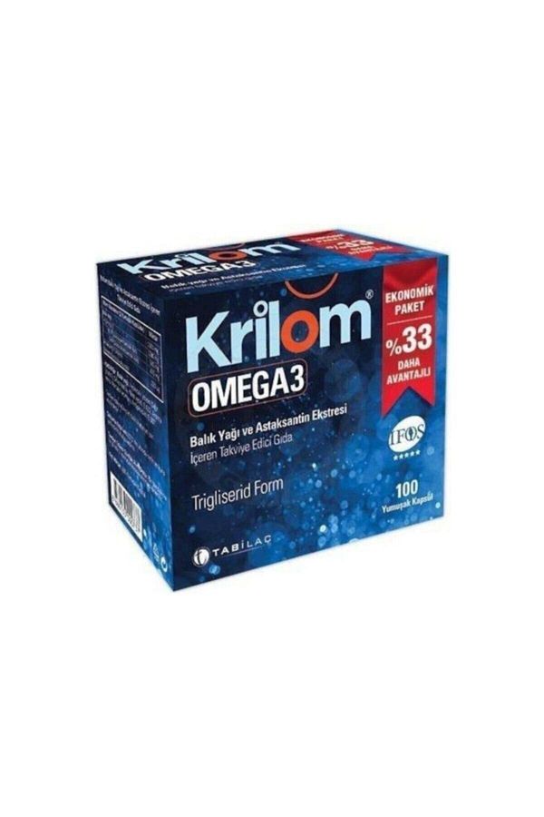Krilom-Omega-3 100 - Soft Capsule Tablet 1