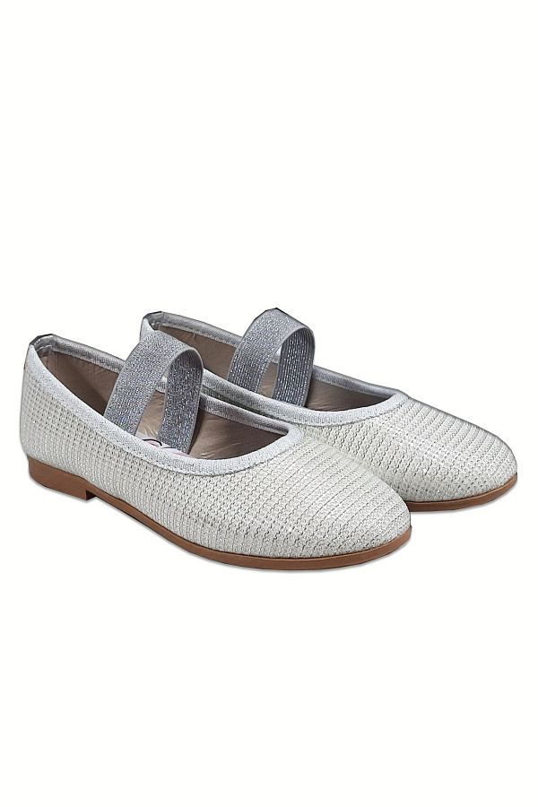 welissa-Balerina cu sclipici argintie pentru copii Outlet 1