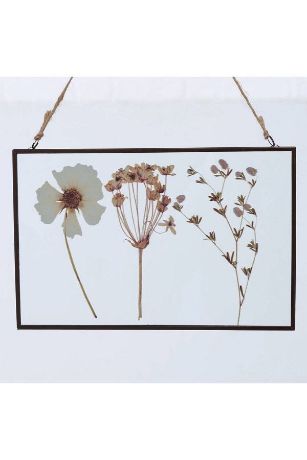 Homelux-Decor de perete yasmina, 23x16 cm, metal, negru/maro, model 1 1