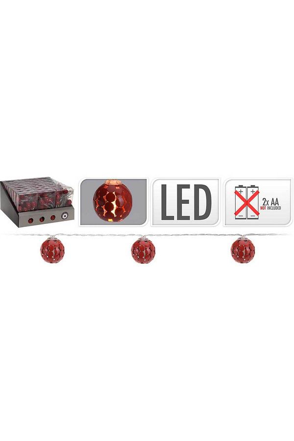 Homelux-Installation with led, globe 2.5 cm 1