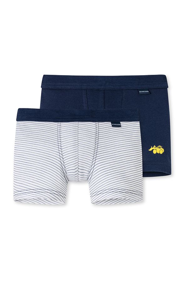 Schiesser-Retroshorts 2er-Pack Basic Kinder 1