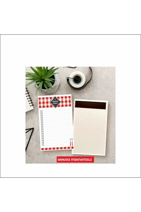 Hsn-Magnet Shopping List Notepad 50 Sheets Memo Pad 1