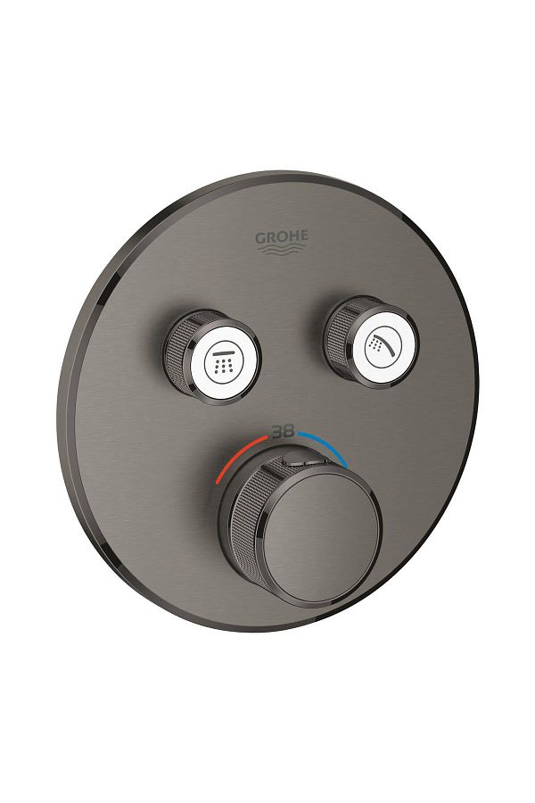 Grohe-Grohtherm Smartcontrol Double Valve Flow Control, Built-In Thermostatic Shower Faucet - 29119A 1