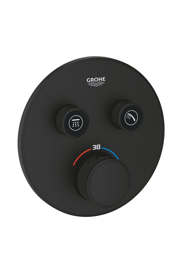 Grohe-Grohtherm Smartcontrol Built-In Thermostatic Shower Faucet with Dual Valve Flow Control - 29507K 1