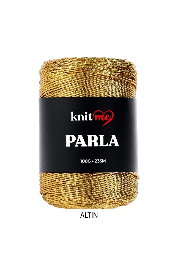 knitme-Parla 100 Gram 235 Meters Glittered Thread - Packing Thread - Ornamental Thread 1