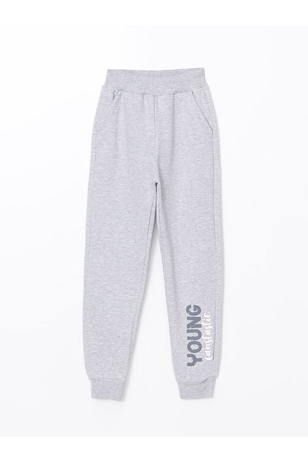 LC Waikiki-Lcw Boy's Jogger Sweatpants with Elastic Waist 1